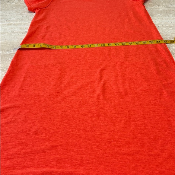 NWOT Orange Eileen Fisher Hemp & Organic Cotton dress, Excellent Condition. - Picture 8 of 12